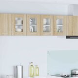 Viseći ormarić s pohranom 2 pcs Sonoma hrast 60 x 31 x 40 cm | shoptok.hr