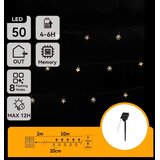 Aigostar LED Solarni lanac 50xLED/8 funkcija 12m IP65 topla bela | Eponuda.com