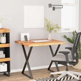 Stolna Mizna plošča 80x80x2,5 cm kvadratna trdna akacija naravni rob | Shoptok.si