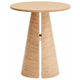 Teulat Okrugli blagovaonski stol s pločom stola u dekoru jasena ø 65 cm Cep –