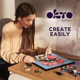  OKTO samostvrdnjavajuća slika 30 x 30 cm Medvjedić | shoptok.hr
