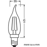 Osram led filament sijalica toplo bela 2.5W 4099854091537 | Eponuda.com