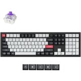 KEYCHRON Q6 HE QMK Brezžična tipkovnica po meri / Ogljikova črnina / Magnetic Nebula Switch / Q6H-M1, (5000060449) | Shoptok.si