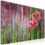  Slika - Flower and bamboo 90x60 Cijene