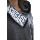 Kesi Padded sweatshirt with a graphite hood | shoptok.hr