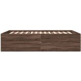  Okvir za krevet smeđi hrast 120x190 cm konstruirano drvo | shoptok.hr