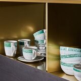 Andrea Fontebasso Skodelica za belo kavo, čaj Moon Malachite 330ml / porcelan, (5000199500) | Shoptok.si