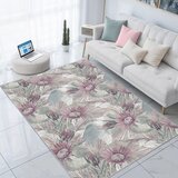 Mila Home Ljubičasti/sivi perivi tepih 160x230 cm Dusty Flowers – | shoptok.hr