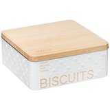 Five Kutija za keks 19,5x19,5x8cm metal bela (169289) | ePonuda.com