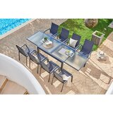 Ambia Garden STOL aluminij antracit, črna | Shoptok.si