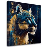 Dekorativna slika na platnu - PREMIUM ART - Silent Puma's Gaze Cene