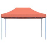 Zabavni šotor Terakota 279 x 410 x 315 cm Oxford tkanina, (5000184499) | Shoptok.si