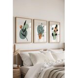 WALLXPERT Ç-300678 - 5070 set dekorativnih slika u više boja (3 komada) | Eponuda.com
