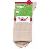 Bellinda COTTON MAXX LADIES SOCKS - Women's cotton socks - beige Cijene