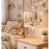  Dečija stona lampa KIDS ROOM 1xE27/60W/230V prečnik 18 cm sa motivom životinja | Eponuda.com