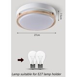 Brilagi stropno svetlo orino 2xE27/40W/230V ø 27 cm bela/hrast | Eponuda.com
