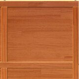vidaXL Hlevska vrata voščeno rjava 100x108 cm trdna borovina | Shoptok.si