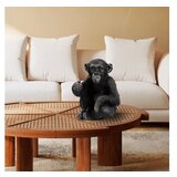 WALLXPERT decorative object crna figura monkey Cene