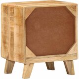  Noćni ormarić 2 kom 40x32x46 cm puno drvo grubo mango | shoptok.hr