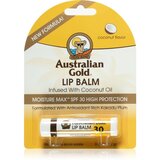 Australian Gold Moisture Max balzam za usnice s učinkom punoće SPF 30 4,2 g | shoptok.hr