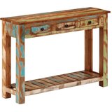  Konzolni stol 110 x 30 x 76 cm od masivnog obnovljenog drva | shoptok.hr