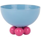 PT LIVING Svetlo modra železena skledica Double Funky – | Shoptok.si