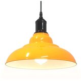 VISILICA podesiva po visini E27 sjajno žuta Ø 31 cm metal | shoptok.hr