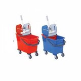 Bayersan kolica za čišćenje podova 25L - plastična sa posudom za ceđenje/sa odeljkom Cene'.'