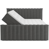 Premium Living Postelja Boxspring Lina, Antracit, 180x200 | Shoptok.si