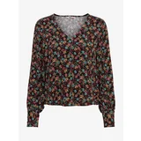 Only Black Floral Blouse Sif - Women