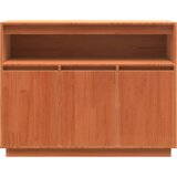  Strani šal Rjava 104,5 x 34 x 80 cm | Shoptok.si