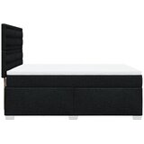  Krevet s oprugama i madracem crni 140x200 cm od tkanine | shoptok.hr