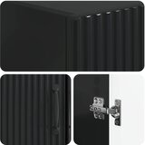  Kabinetska WC HOORN Crna 66 x 25,5 x 190 cm Konstruirano drvo | shoptok.hr
