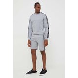 Hugo Homewear pamučne kratke hlače boja: siva | shoptok.hr