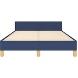  Okvir kreveta bez madraca plavi 120x190 cm od tkanine | shoptok.hr