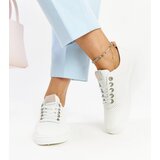 Gemre White eco-leather sneakers Anbarin | Shoptok.si