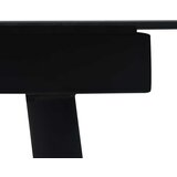  Vrtna garnitura - 5-dijelni vrtni blagovaonski set od PVC ratana crni - Dužina stola 150 cm 4 | shoptok.hr