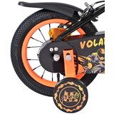 Volare dječji bicikl Strike 12″ crno-narančaste boje, s dvije ručne kočnice | shoptok.hr