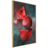  Poster - Red Solid Figures 20x30 Cijene