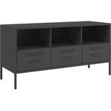 TV ormarić crni 100,5 x 39 x 50,5 cm čelični | Eponuda.com