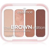 Essence The Brown Edition paleta senčil za oči mini 3.6 g Cene