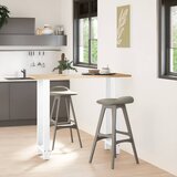  Noge za barski stol Bijele 2 kom 40 x (110-111) cm Čelične | shoptok.hr