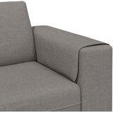  Kauč za dnevni boravak 3 pcs Sivo-smeđa Poliester | shoptok.hr