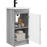  Kupaonski umivaonik s sudoperom Siva Sonoma 42 x 40 x 84,5 cm | shoptok.hr