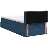  Podesivi krevet s madracem Plava 100 x 200 cm Tkanina | shoptok.hr