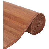 vidaXL Tepih pravokutni smeđi 60 x400 cm od bambusa | shoptok.hr