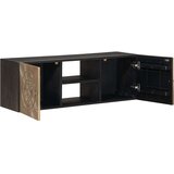 TV ormar s policom s pohranom s vratima Mjed 105 x 30 x 35 cm | shoptok.hr