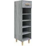 Furnova Omarica za čevlje siva sonoma 30x35x105 cm konstruiran les, (21955523) | Shoptok.si