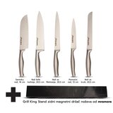 Grill King set Classic noževa s magnetnim držačem od kamena | Eponuda.ba