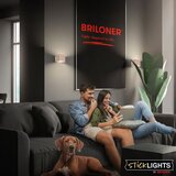 BRILONER 3879011 - led punjivo zidno svetlo sa senzorom borra LED/1,5W/5V 3600 mah bež | Eponuda.com